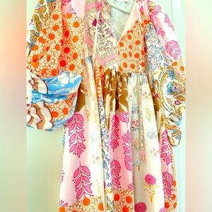 VIRAL Patchwork Dress